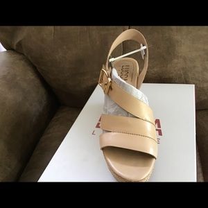 NIB Lucca Lane wedge sandals size 7
